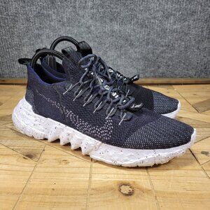 Nike Space Hippie 01 Black Off Noir DJ3056-005 Knit Men's Sneaker Shoes Size 9.5